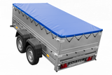 Anhänger mit zwei Achsen Garden Trailer 264/2 KIPP [inkl. zusätzliche Bordwände und Flachplane]-Neu