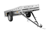 GARDEN TRAILER 264 KIPP MIT STÜTZRAD, H1100-HOCHSPRIEGEL UND GRAUER PLANE-Neu
