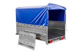 Führerschein B Anhänger GARDEN TRAILER 230 KIPP mit Stützrad, zusätzlichen Bordwänden, Hochplane und Hochspriegel H800-Neu